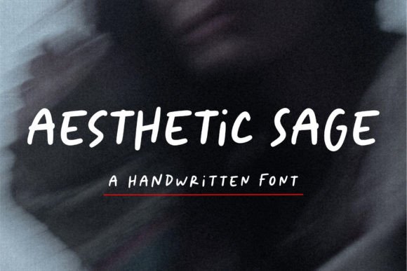 Aesthetic Sage: A Handwritten Font for Creative Expression