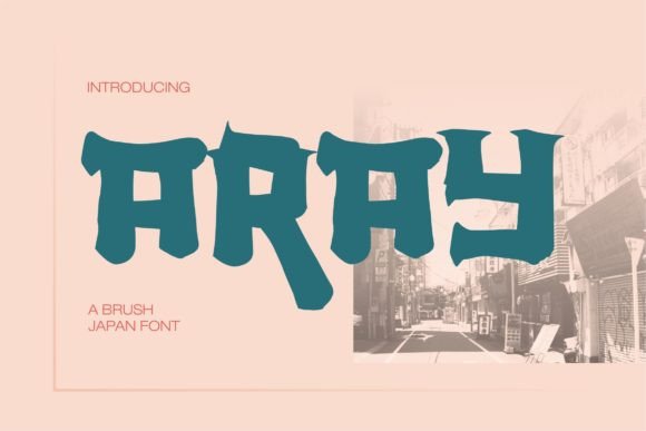 Aray: A Versatile Font for Creative Expression