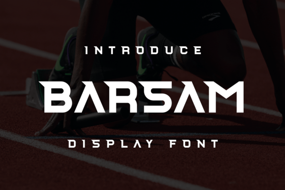 Barsam: A Bold Display Font for Creative Impact