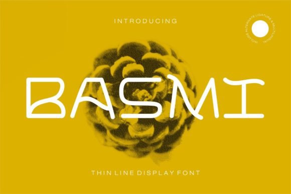 Basmi: A Playful Display Font for Bold Design Statements
