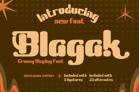Blagak: A Timeless Font for Modern Creativity