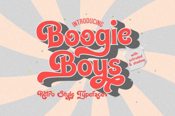 Boogie Boys: A Playful and Stylish Font for Modern Creative Projects