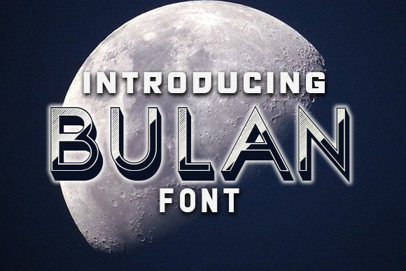 Bulan: A Decorative Typeface That Elevates Design Projects