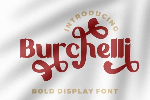 Burchelli – The Bold Display Sans Font for a Lively and Professional Touch