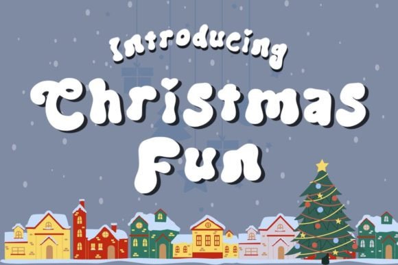 Christmas Fun Duo: A Festive Font Pair to Elevate Your Winter Designs