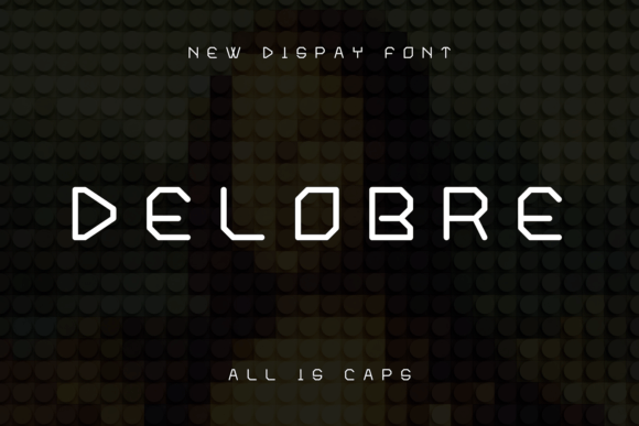 Delobre: A Premium Display Font for Creative Projects