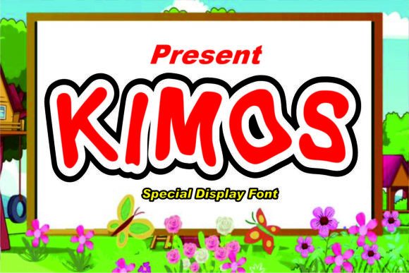 Discover the Charm of Kimos: A Fun and Friendly Display Font for Creative Projects