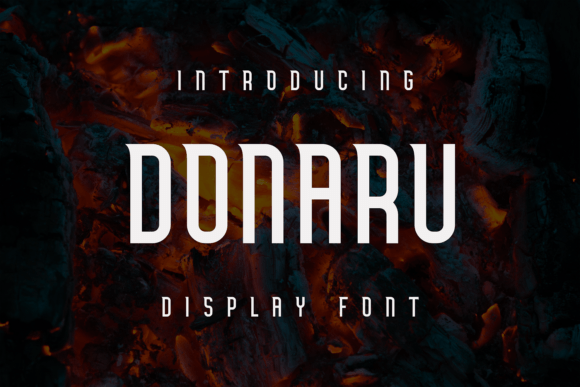 Donaru: A Modern Display Font for Creative Excellence