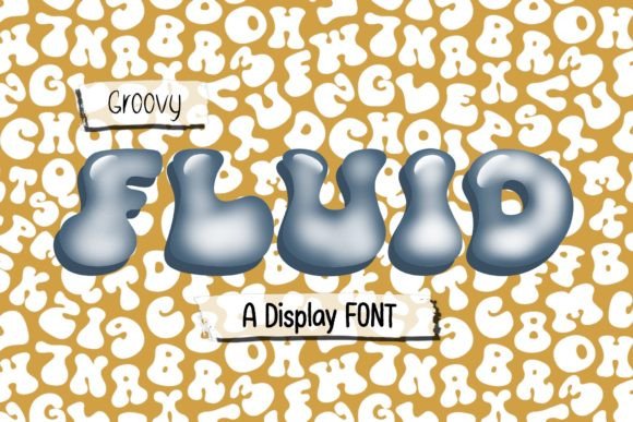 Groovy Fluid: A Vibrant Font for Bold Design
