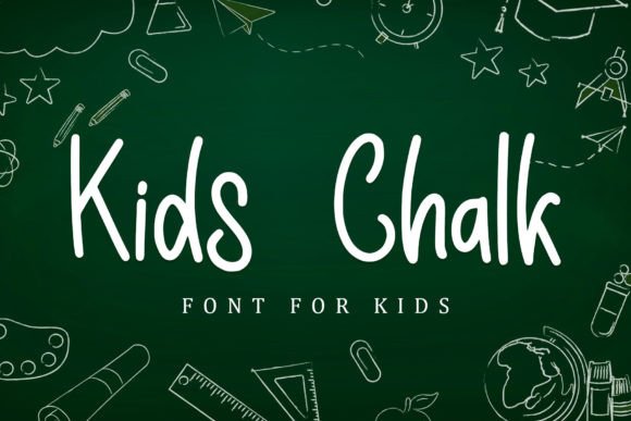 Kids Chalk: A Playful and Versatile Font for Kid-Friendly Designs