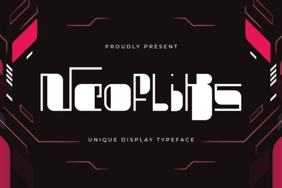 Neofliks: A Stylish and Daring Display Font for Creative Projects