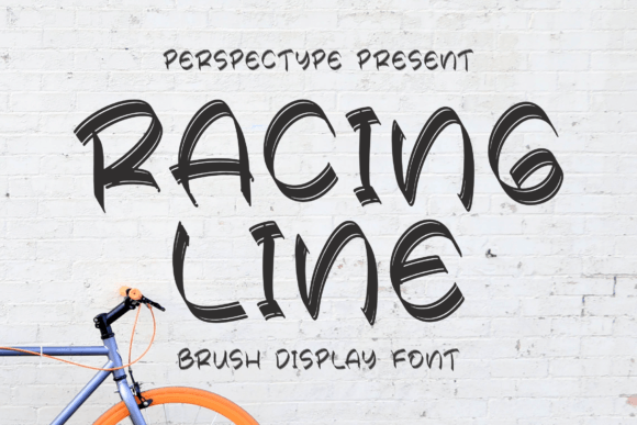 Racing Line: The Modern Brush Display Font That Elevates Design and Branding