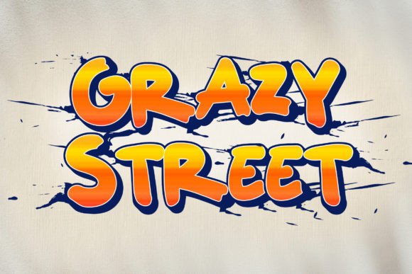 Unlock the Street Art Vibe with Grazy Street Font