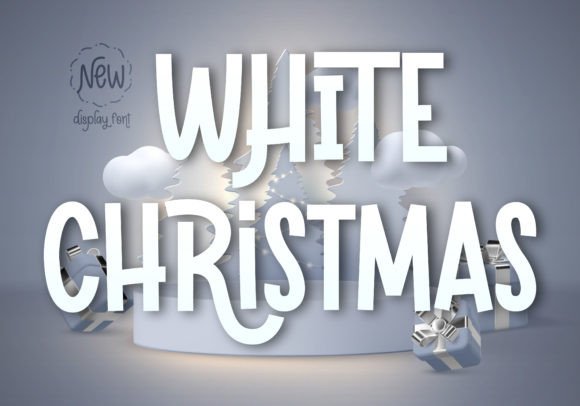 White Christmas Font: A Versatile Display Type for Elegant Typography